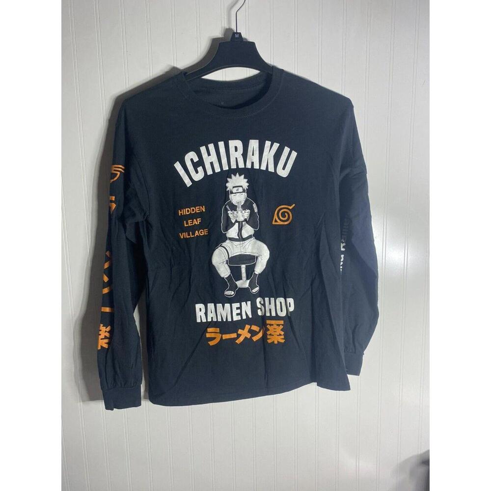 Naruto Shippuden Ichiraku Ramen Shop Long Sleeve Boys Medium